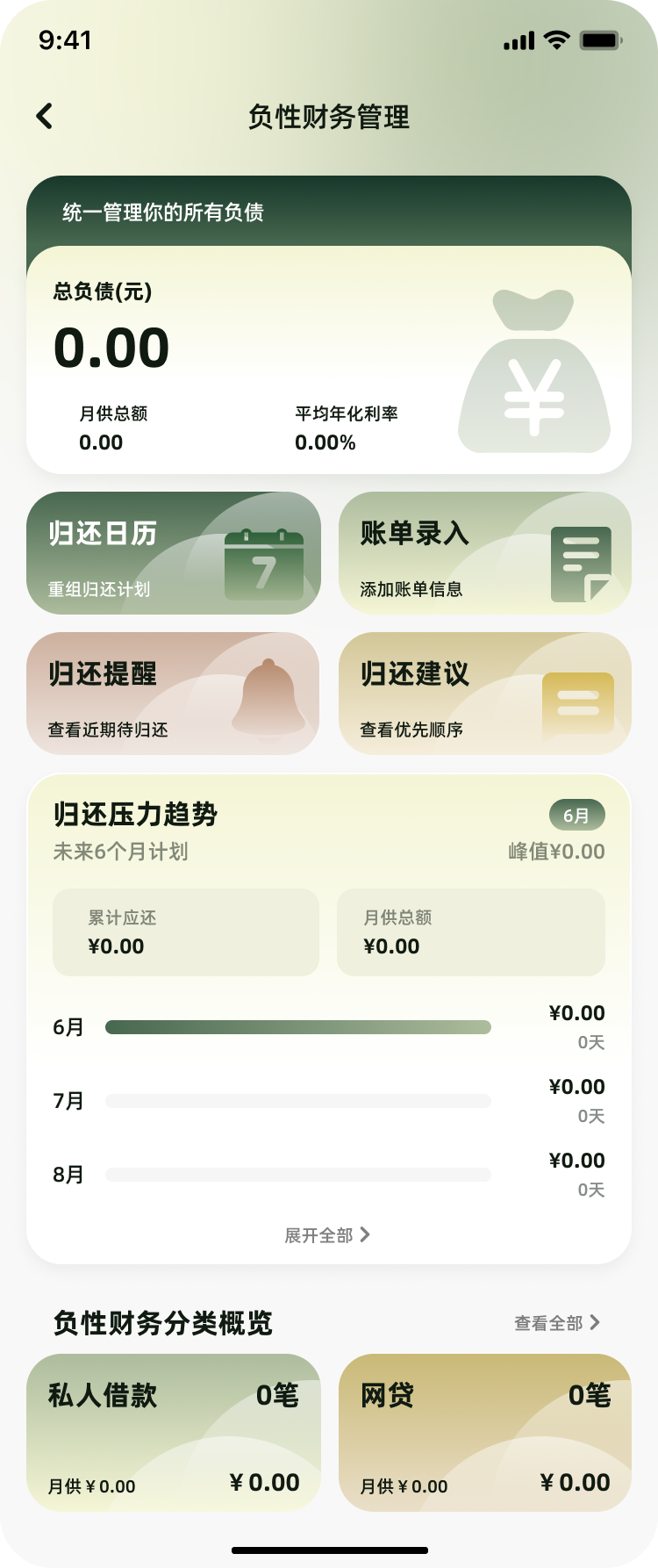 负性财务管理首页